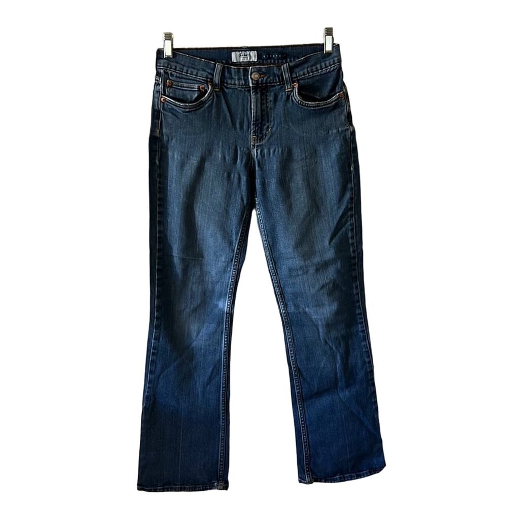 Old Navy Size 6 Short Medium Blue Stretch Denim Jeans